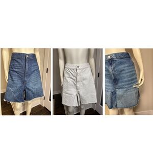 Old Navy denim shorts - Lot, 3 pairs size 26
